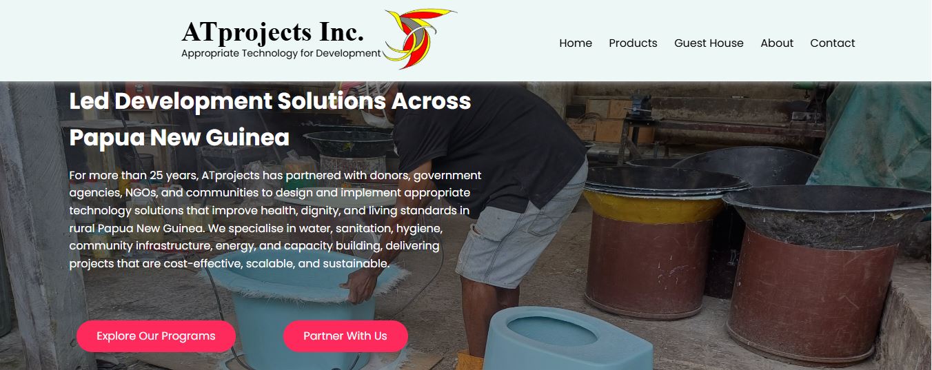 AT Projects Home Page Header2