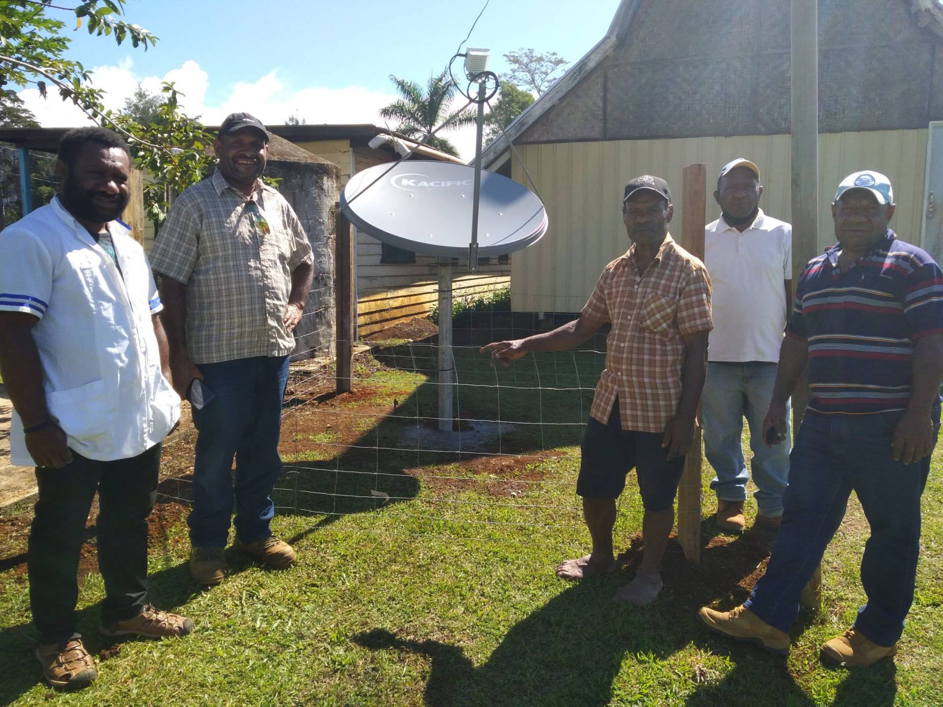 VSAT Installation - Tinsley Hospital