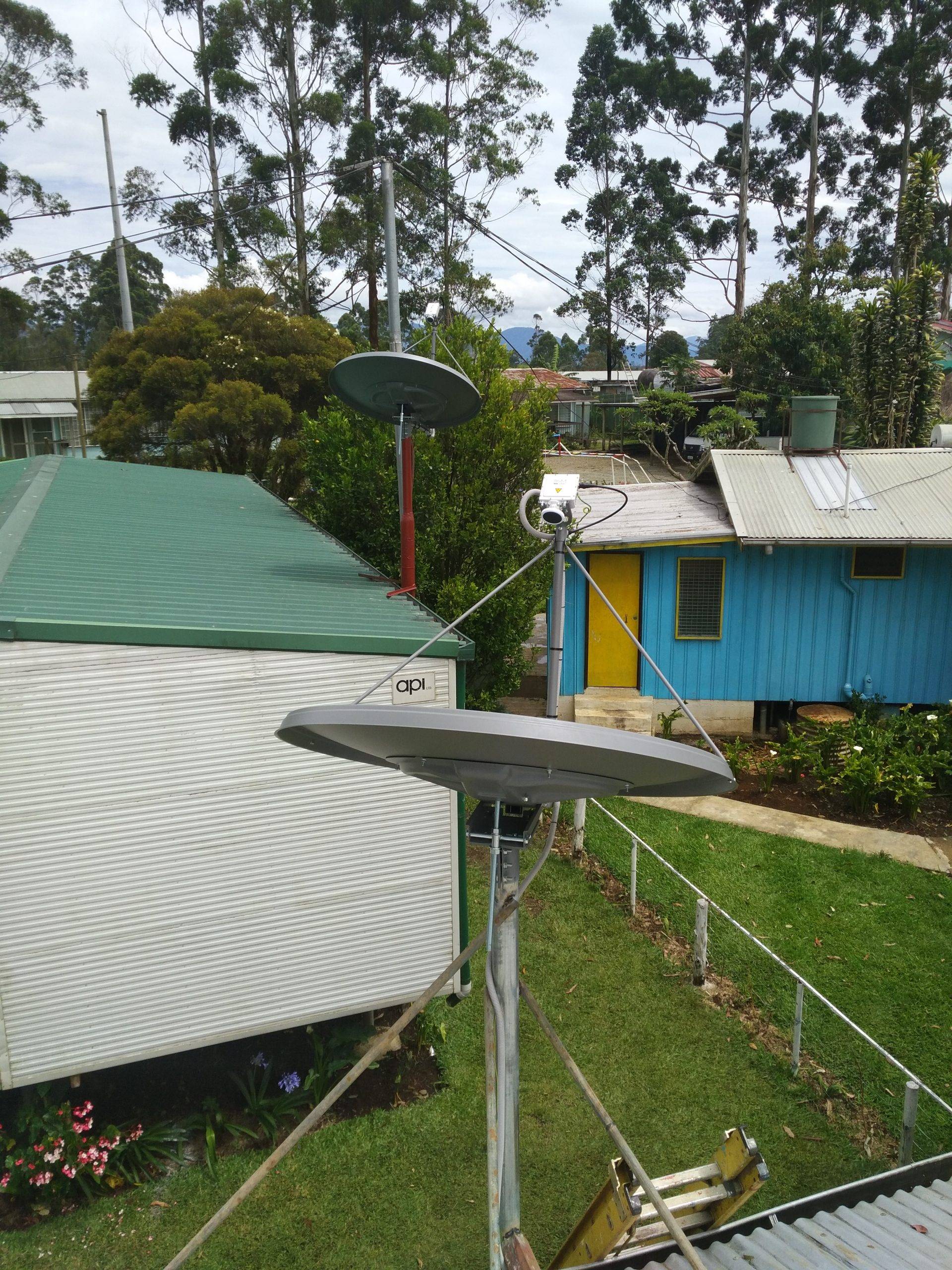 VSAT Installation - Baptist Union PNG